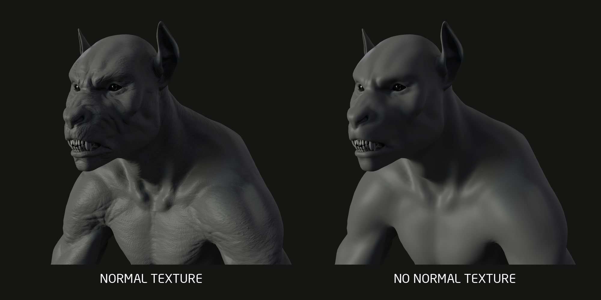 Model Example Normal Texture