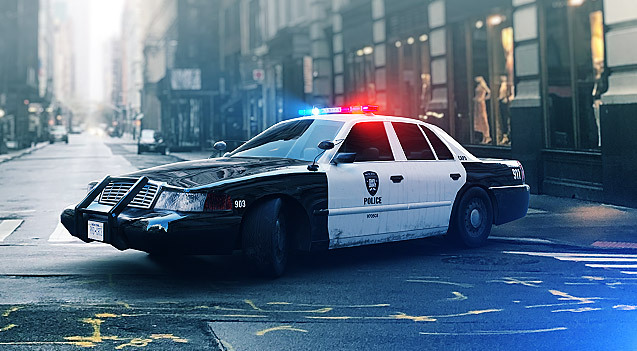 Police Cars HD VFX Set