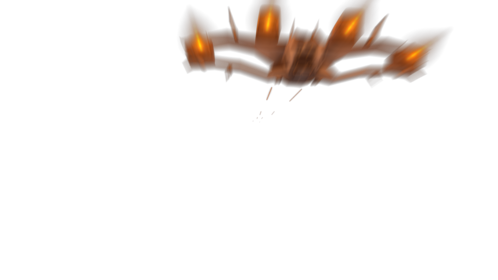 (4K) Fighter Flying Past Cam Shooting 6 Orange Effect