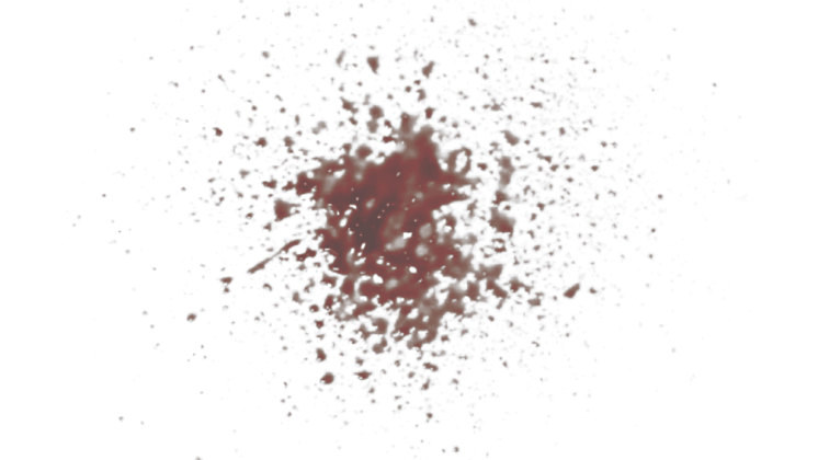 HD VFX of Blood Spray Light