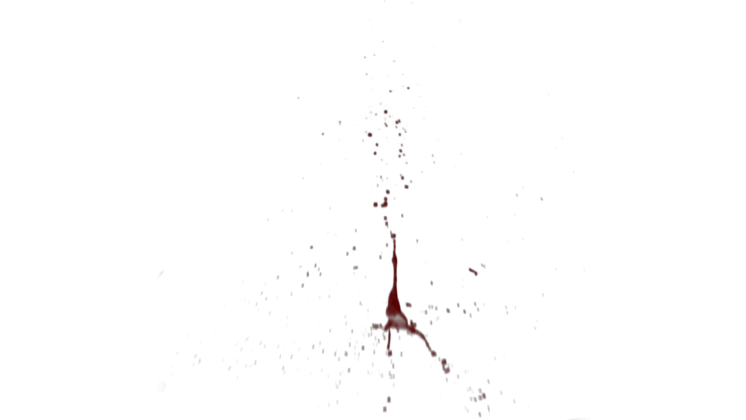 HD VFX of Blood Squib Low Velocity