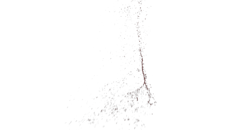 HD VFX of Blood Squib Vertical