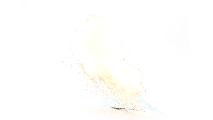 HD VFX of Explosive Charge Upwards 