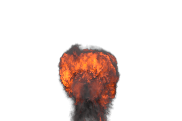 Free Video Effect of Explosion  Smokey Cloud
