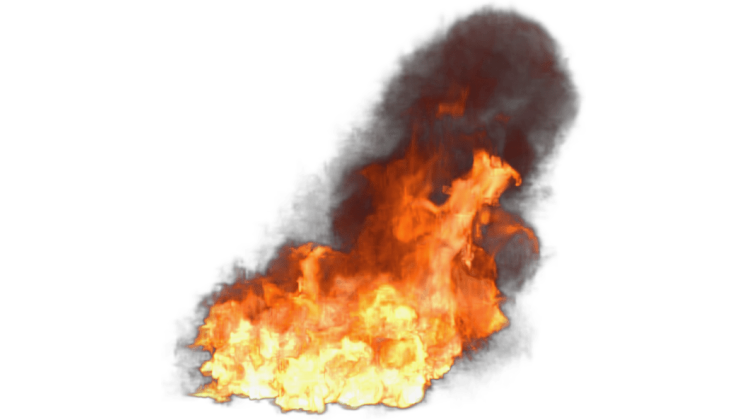 Free Video Effect of Firey Explosion