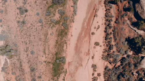 (4K) Aerial Desert Landscape Utah 2 Effect