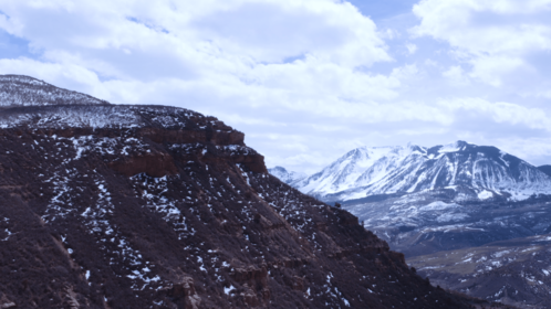 (4K) Aerial Rocky Mountains Landscape 5 Effect