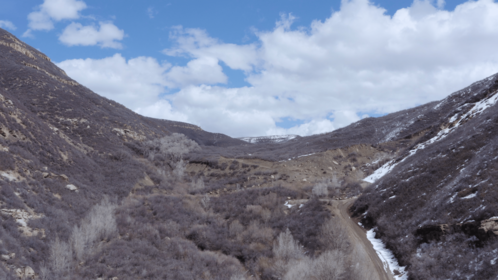 (4K) Aerial Rocky Mountains Landscape 8 Effect