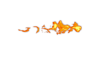 (4K) Anime Sideways Fire Burst 4 Effect