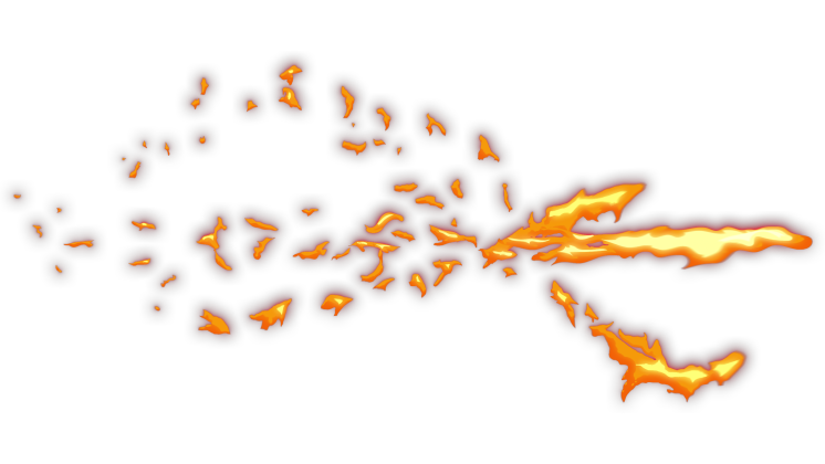 HD VFX of  Anime Tri Fireball 