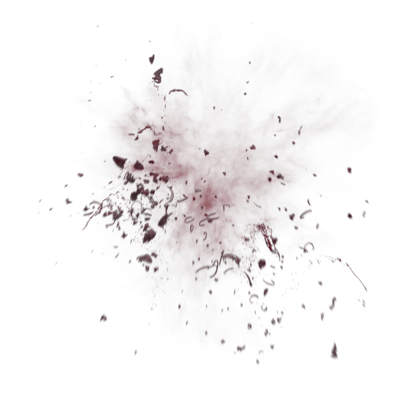 HD VFX of  Blood Thick Explosion Torso 