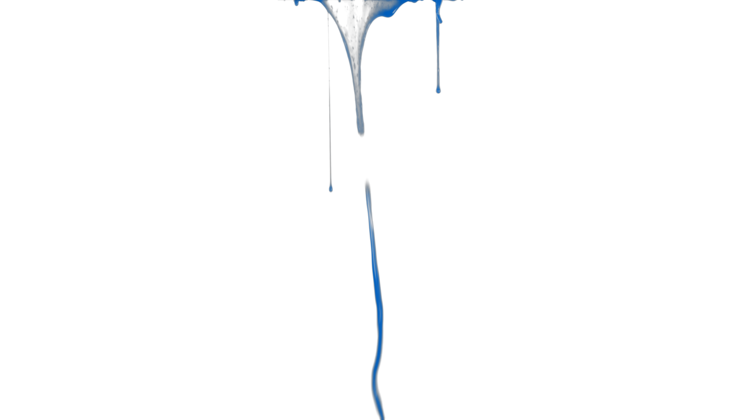 HD VFX of  Blue Slime Drip 