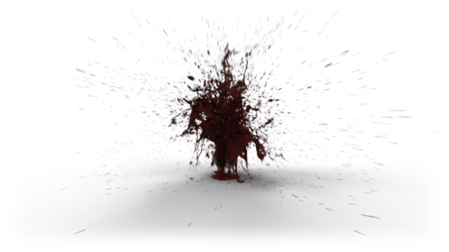 (4K) Body Blood Explosion 12 Effect
