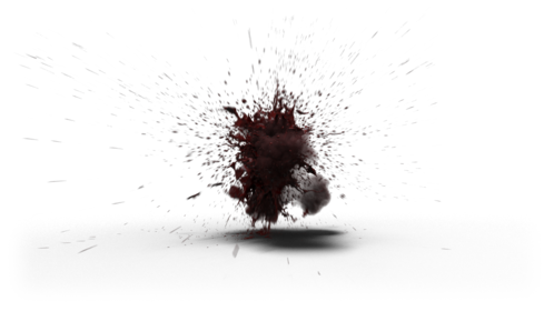 (4K) Body Blood Explosion 3 Effect