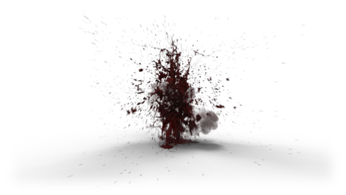 (4K) Body Blood Explosion 6 Effect