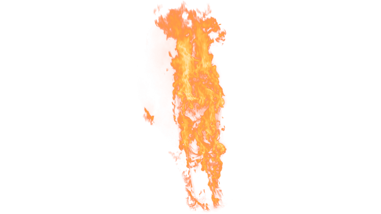 HD VFX of  Burning Body Ignition