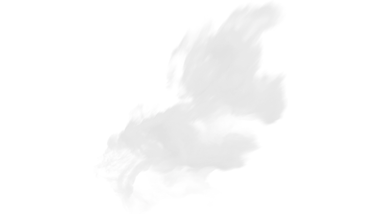 HD VFX of  Faint Smoke Burst 