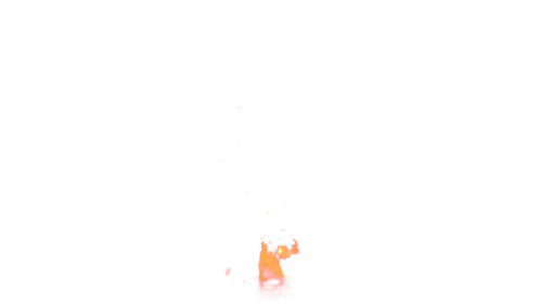 (4K) Falling Fire 7 Effect