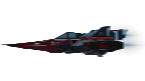 (4K) Fighter Spaceship Flyby 3 Red Effect
