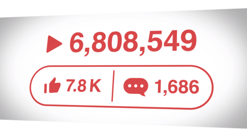 (4K) Generic Social Media Counter 4 Effect