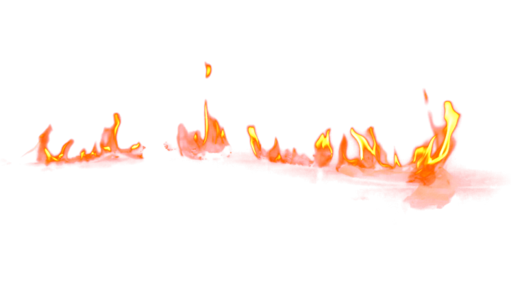 HD VFX of  Ground Fire Ignition 