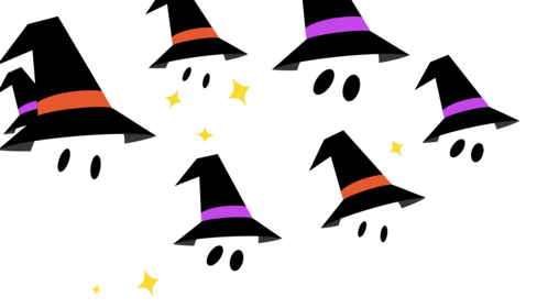 (4K) Halloween Transition Ghosts 2 Effect
