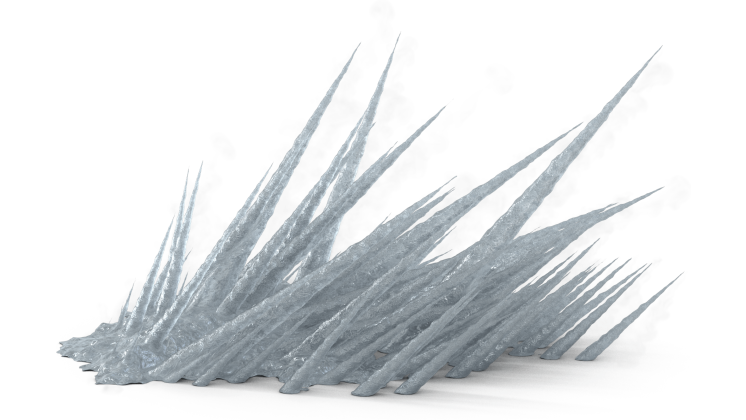 HD VFX of  Ice Needle Attack 