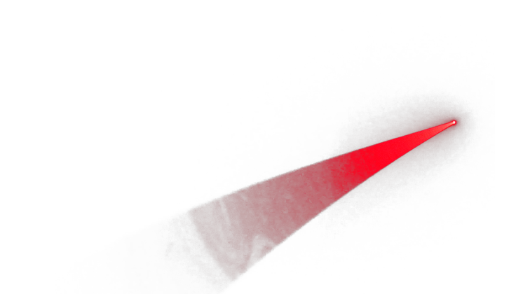 HD VFX of  Laser Pointer Beam 