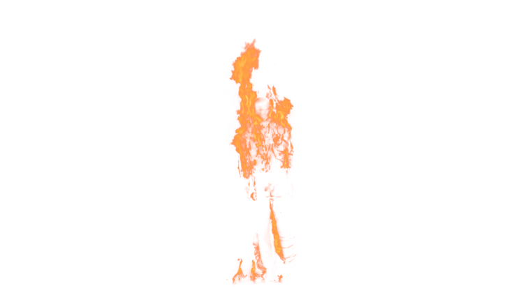 HD VFX of  Loopable Burning Body 