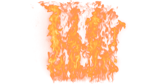(4K) Loopable Wall Fire 17 Effect