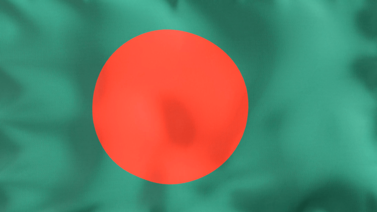 HD VFX of  Looping Flag Bangladesh