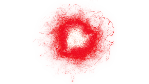 (4K) Looping Red Witch Energy Ball 3 Effect