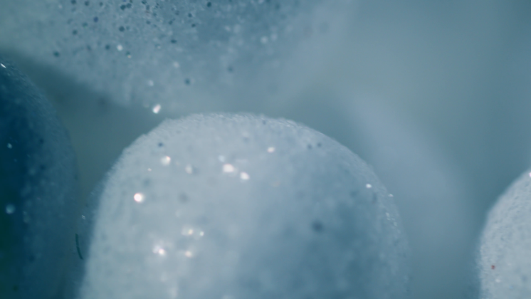 HD VFX of  Looping Snowball Background 