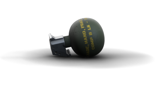 (4K) M67 Grenade Bounce In Frame 1 Effect