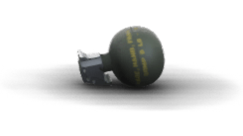 (4K) M67 Grenade Bounce In Frame 3 Effect