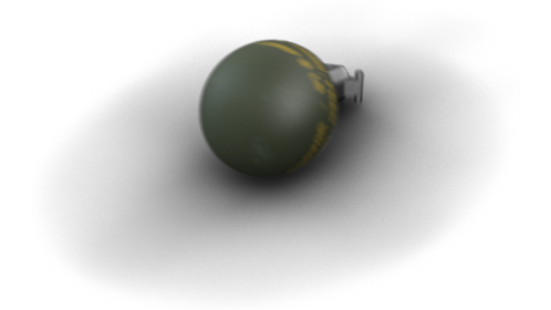 (4K) M67 Grenade Bounce In Frame 7 Effect