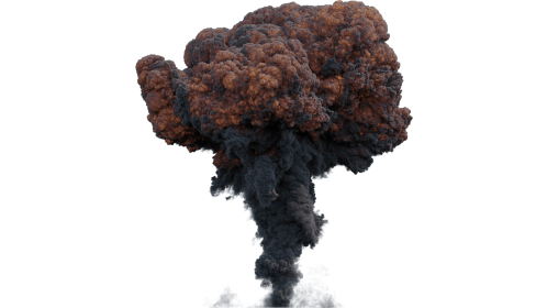 (4K) Nuclear Explosion 4 Effect