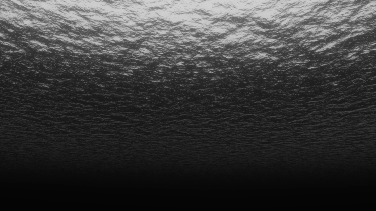 HD VFX of  Ocean Surface From Below  Loopable Matte