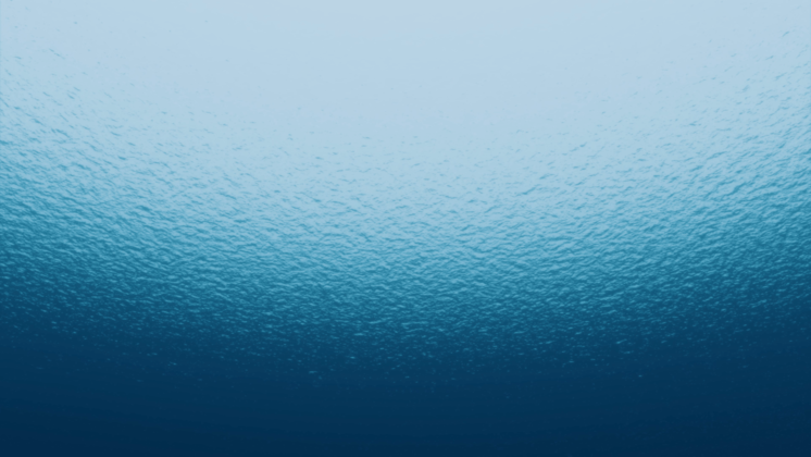 HD VFX of  Ocean Surface From Below  Loopable Color