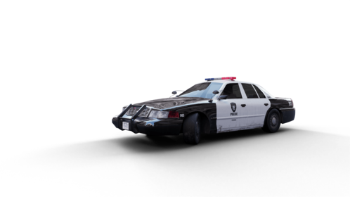 (4K) Police Car Drift 5 Effect