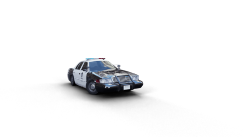 (4K) Police Car Drift 9 Effect