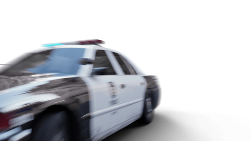 (4K) Police Car Driveby 3 Effect
