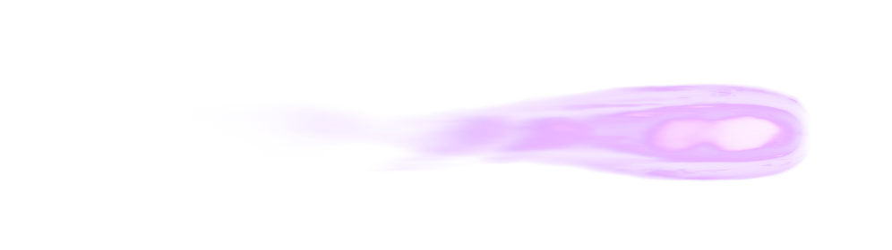 (4K) Rocket Exhaust Purple Angle Back Effect