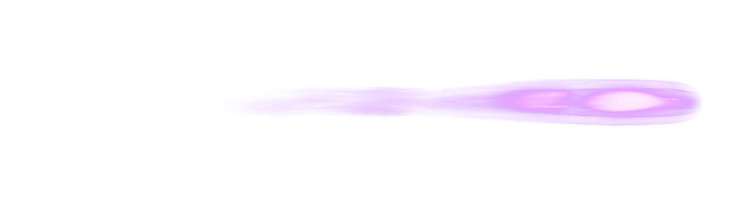 HD VFX of  Rocket Exhaust Purple Side Looping