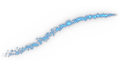 (4K) Sparkle Motion Line Blue Effect