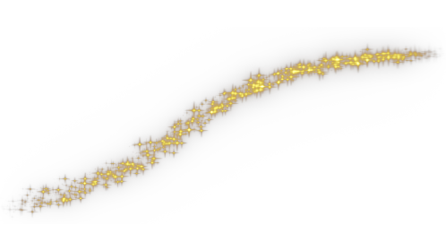 (4K) Sparkle Motion Line Yellow Effect