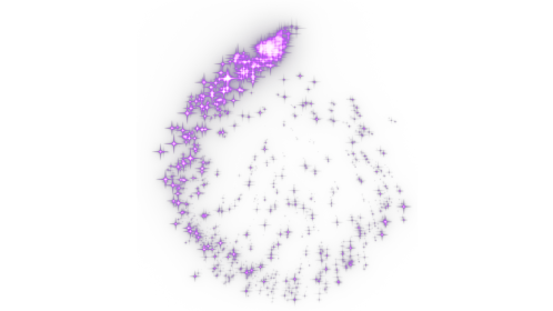 (4K) Sparkle Motion Spiral 2 Purple Effect