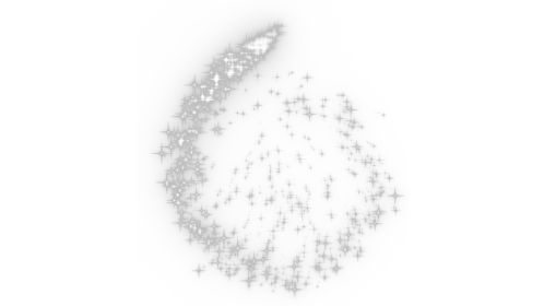 (4K) Sparkle Motion Spiral 2 White Effect