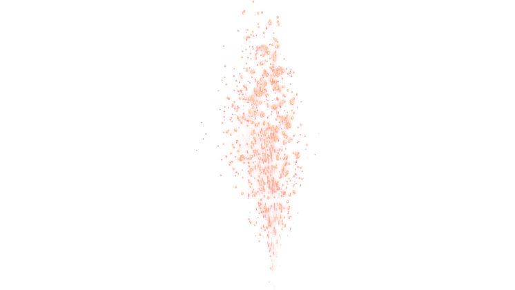 HD VFX of  Sparks Constant Upwards Wide 