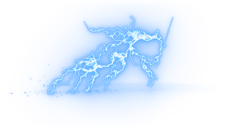 (4K) Super Lightning Ground With Sparks 62 Effect